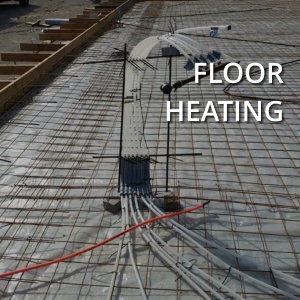 floor heating ecs geothermal
