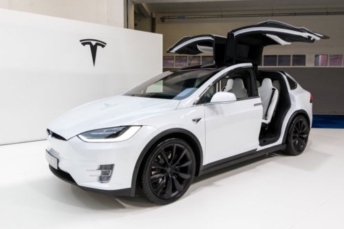 tesla model x - electric car