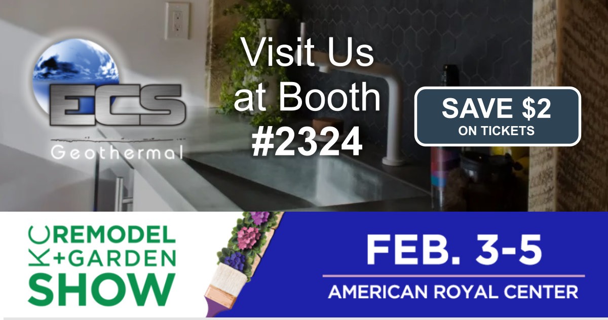 Come see us at the KC Remodel & Garden Show Feb 3rd to 5th! ECS