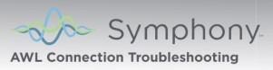 symphony troubleshooting with logo