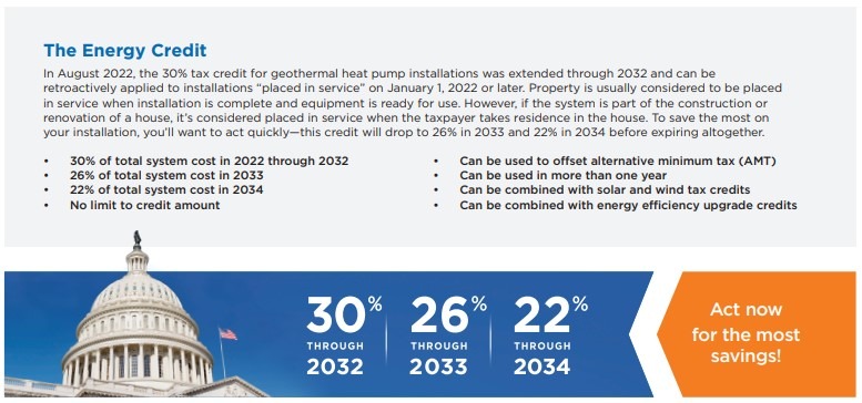 Understanding the Federal Tax Incentives for Geothermal Heat Pumps