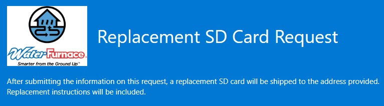 replacement sd card