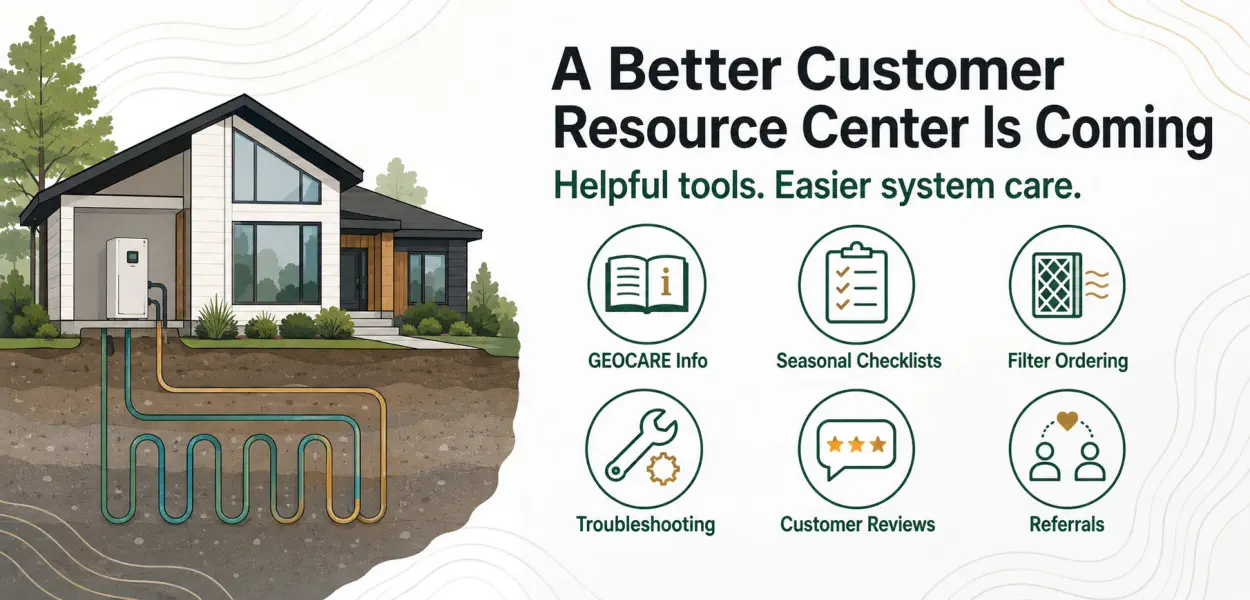 A Better Customer Resource Center from ECS Geothermal